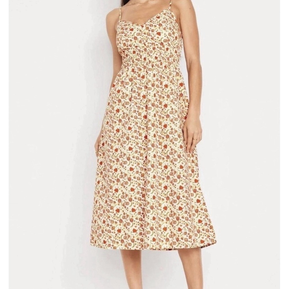 Old Navy midi babydoll garden Floral Print Dress Size SMALL‎ Petite cottagecore - Picture 10 of 10